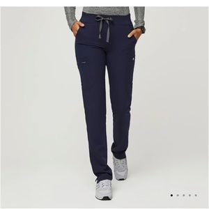 Figs Skinny Yola. Navy Blue. Size small